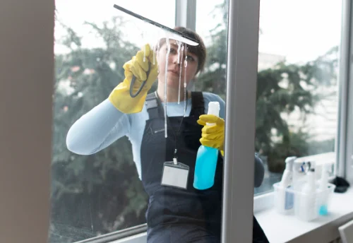Nettoyage de vitres intérieures et extérieures à Cubiérettes